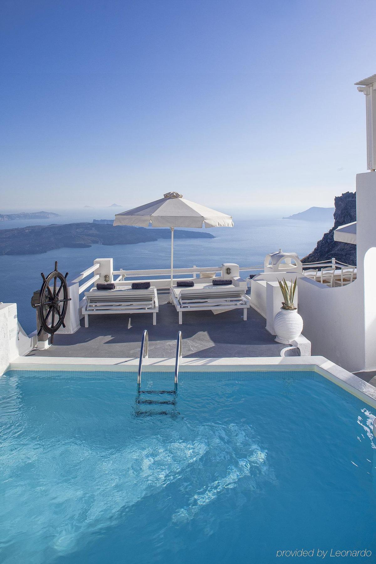 On The Rocks - Small Luxury Hotels Of The World Imerovigli  Exteriér fotografie